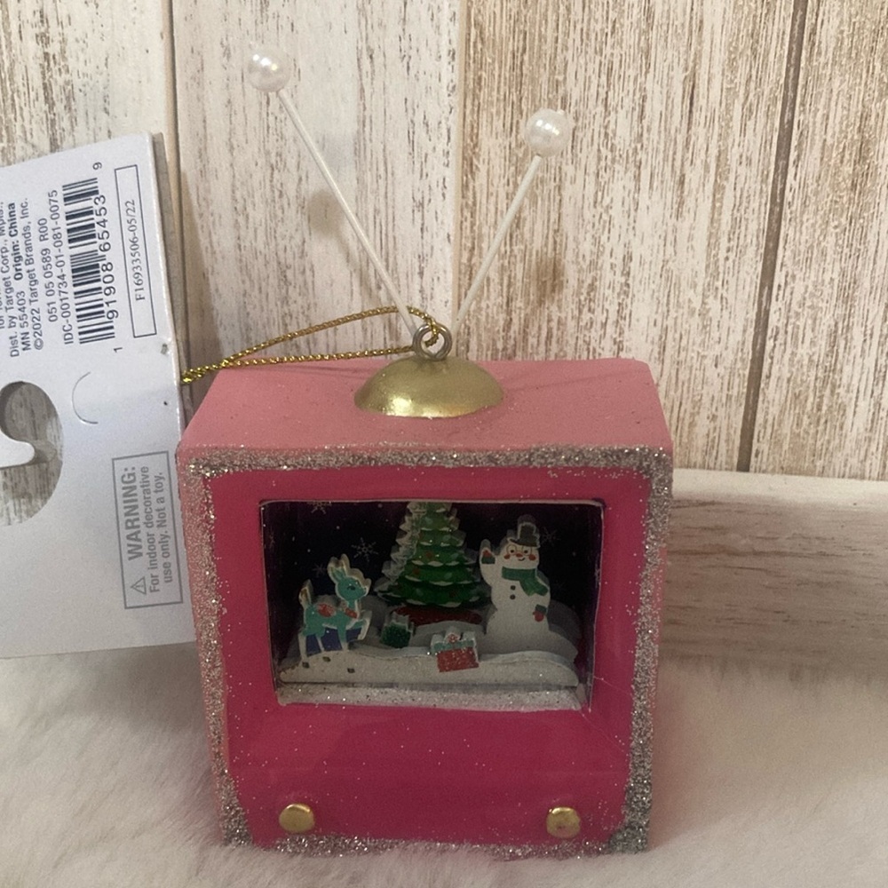 Target 2022 Wondershop Retro TV Ornament